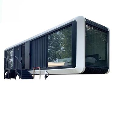 China Germany Sunroom Travel Modern Aluminum Tiny Trailer Houses Glass Mobile Home For Scenic Area Tourist Attraction for sale