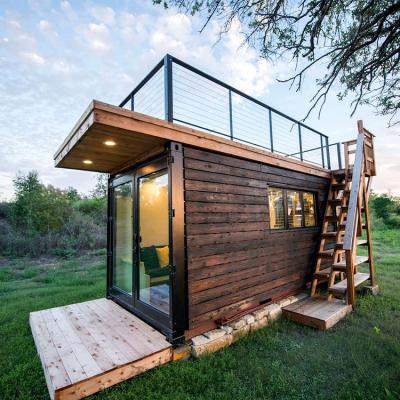 China Modern Luxury Prefab Wooden Container Houses Mobile Home for sale