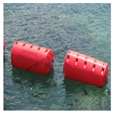 China LLDPE Plastic Rotational Molding Dredge Pipe Float Pontoon Boats Floating Sea Barrier for sale