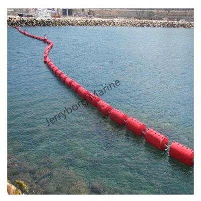 China HDPE pipe floater warning floating barrier line for sale