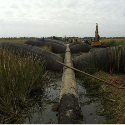 China Pipeline Blocking Ship Launching NR Heavy Lifting Airbags for sale