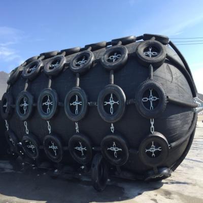 China 3.3*6.5m Natural Rubber Yokohama Type Floating Pneumatic Fender for sale