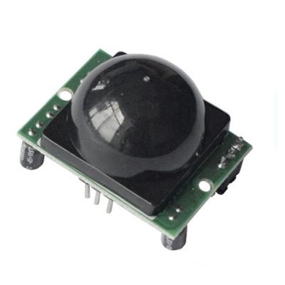 China High Resolution Consumption Infrared Pyroelectric PIR Motion Sensor Detector Module With Black LensPIR Motion Sensor Detector Module for sale