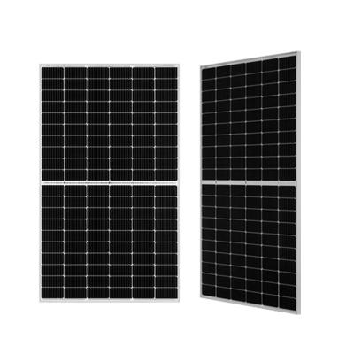 China Solar Power System Solar Cell Module Panel Array Night Glass Outdoor Black Solar Panels Full Covering 360w-385w Factory for sale