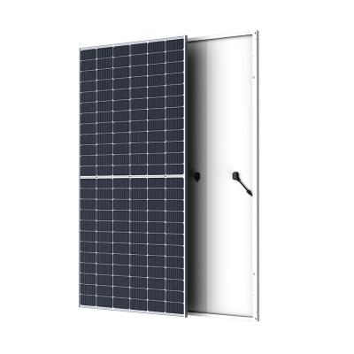 China Monocrystalline Off Grid Tier 1 Suncell Panels Sunpower Trina Solar Panel 550w Price 210mmx210mm for sale