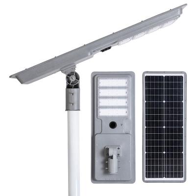 China ROAD Success Outdoor Aluminum Integrated Road Lighting Project High Quality 100w 300w All In One Solar Led Street Light for sale