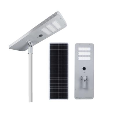 China Outdoor Waterproof Led Solar Street Light 60w 80w ROAD Prices All In One High Lumen Power Solar Street Light for sale