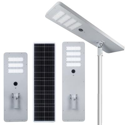 China Whole ROAD Country Road Night Lighting Lithium Battery All In One Solar Street Lights 300w 500w Aluminum Integrated Prices for sale