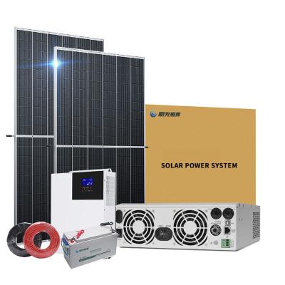 China Home Whole House 1kw 3000watt Off Grid Solar PV Hybrid Inverter On Grid Solar Power System 30 kw For Home for sale