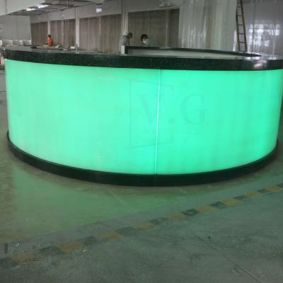 China Modern Bar Counter Table Restaurant Modern Bar Counter For Cafe Corner Bar With Counter for sale