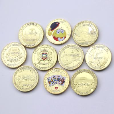 China Europe China Manufacturer Modern Design Custom Iron Souvenir Coin for sale