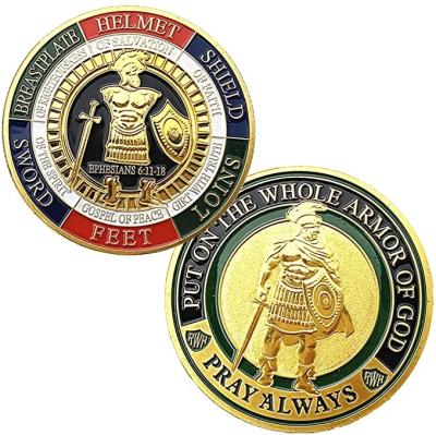 China Promotional Gift Wholesale Manufacturer Enamel Metal Commemorative Coin Souvenir Challenge Coin for sale