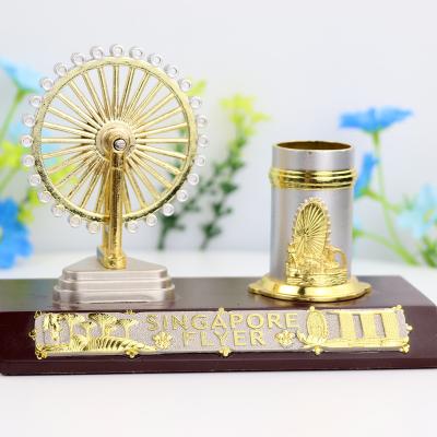 China Wholesale Europe China Souvenir Windmill Shape Figurine Zinc Alloy Material for sale