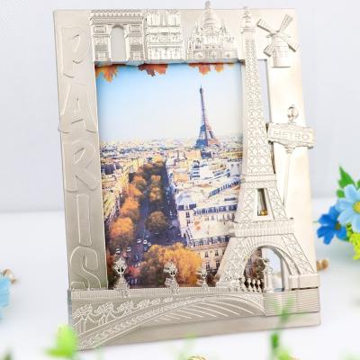 China Unique Promotion/Decoration Art Souvenir Metal Photo Frame Vintage Style Souvenir/Collection/Decoration for sale