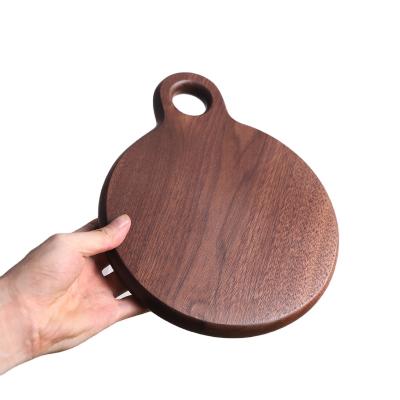 China Raw Wood Walnut Wood Bread Pizza Wooden Cutting Board Sustainable Kitchen Large Boards for sale