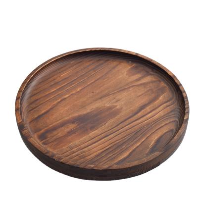 China Eco-friendly Customized Wooden Carved Wooden Bath Tray Carved Tray for sale