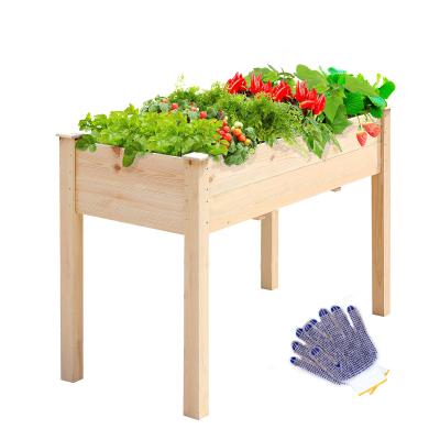 China Modern Wooden Vertical Garden Planter Trellis Box Planter Stand for sale