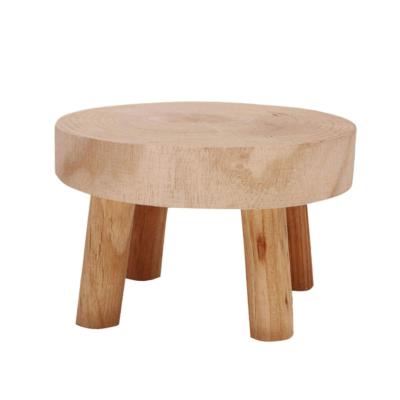 China Wholesale Garden Stool Farmhouse Wooden Flowerpot Garden Stool for sale