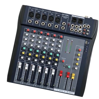 China OEM Factory Wholesale Mixer De Audio High Professional Mini Audio Mixer Price Reasonable CT DJ Audio Controller/console audio mixer for sale