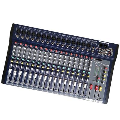 China Best Selling 16 Channel Factory Digital DJ Professional Audio Mixer CT DJ Console Mixing Controller / Console Audio Mixer for sale