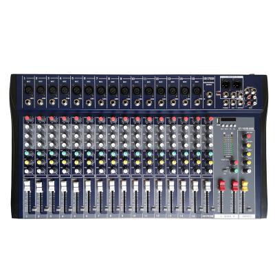 China 6/8/12/16 Channels Console 48V Phantom Powers Monitor Amplifier CT DJ Audio Sound Mix Controller USB DJ Blueteeth Professional Studio Mixer/Console Audio Mixer for sale