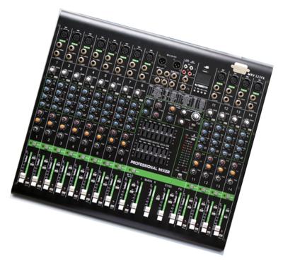 China Accuracy Stands 12 Channel Professional Audio Stereo Mixer With Sound Card DJ Digital Mixer MRV122FX for sale