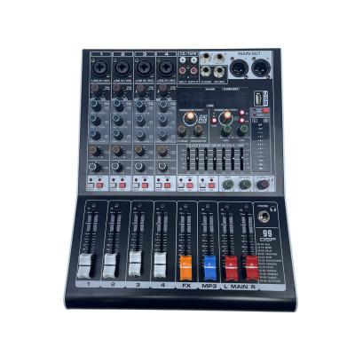 China China Most Reliable Manufacturer Cost Effective High DJ Controller/Sound Cards and Console Audio Mixer BG-4/BG-8/BG-12 for sale