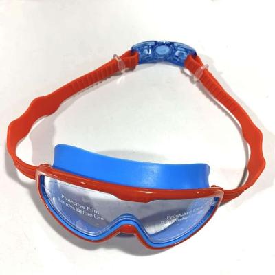 China Waterproof Factory Wholesale Swimming Suit Goggles Waterproof No Leaking Anti-Fog High Definition Set For Kids Electroplate Swimming Goggle for sale