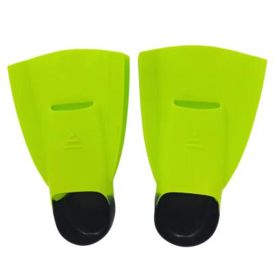 China Under Water Sport Equipment RTS 2023 Factory New Product Swimming Training Shoes Fin Snorkeling Free Diving Flippers Silicone Freestyle Swimming Fins for sale