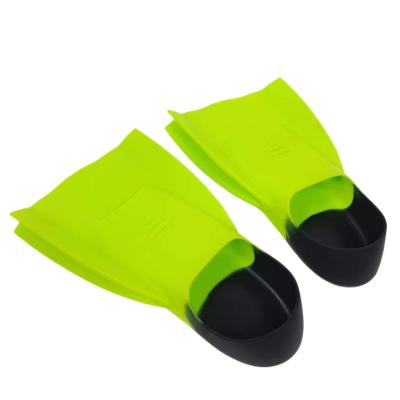 China Silicone 2023 Factory New Product Swimming Training Shoes Fin Snorkeling Free Diving Flippers Silicone Freestyle Swimming Fins for sale