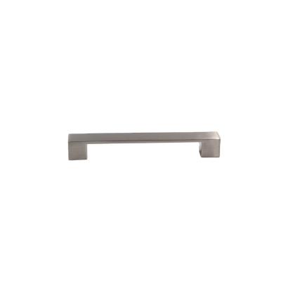 China Contemporary Classic Rectangle Shape Brushed Satin Nickel ZAMAK Sideboard Handles for sale