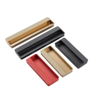 China Enclosed Contemporary Traditional Style Handles Square Shaped Aluminum Kitchen Cabinet Pull Handles for sale