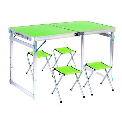 China 2021 modern new hand to improve the quality of multifunctional game table children learning table 4 stools for sale