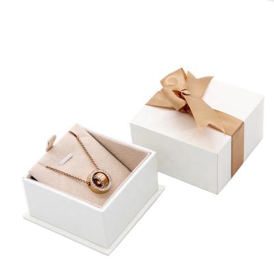 China Luxury Jewelry Packaging Gift Packaging Custom Paper Jewelry Boxes For Pendent, Necklace, Earrings, Ring Packaging for sale