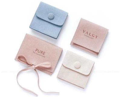 China Factory Handmade Cheap Price Custom Logo Velvet Gift Pouch Jewelry Packaging for sale