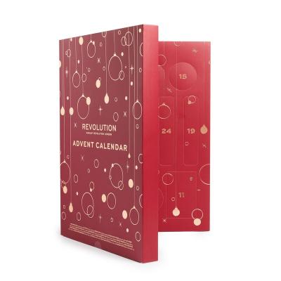 China BEAUTY PACKAGING hot sale Advent Calendar new design Accept Customer&'S Logo Gift Advent Calendar Box for sale