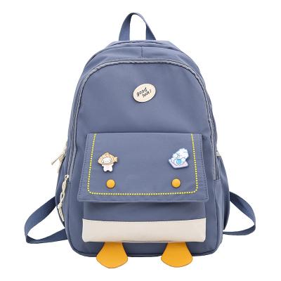 China Kalanta Amazon Travel Ladies Backpack Anti-theft Zipper Backpack Female School Bags For Teenage Girls Fashion Popular Rucksack for sale