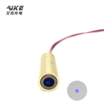 China Garment Shops 450nm 10mw Blue Dot Laser Module Industrial Laser Module For Scanning for sale