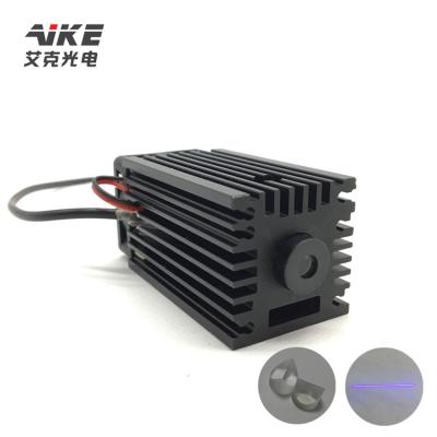 China 3D Scanning 450nm Scanning Blue Laser Module 1w Powell Laser Module for sale