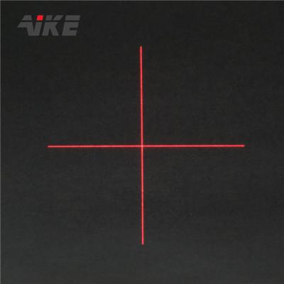 China Scanning And Placing AIKE 635/640/645/660nm Cross Beam Mini Red Laser Light Laser Diode Module Marking Positioning for sale