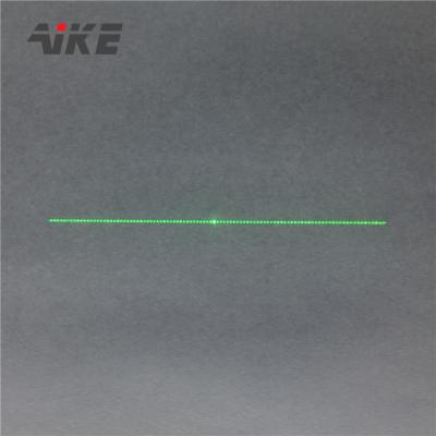 China Scanning And Placing 1:99 Dot Line Laser Module DOE 515/520/532nm Green Laser Diode Module for sale