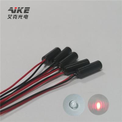 China Sighting Device for Orientation AIKE 5mm Diameter 635nm Mini Red Dot Laser Diode Module for Aiming Device for sale