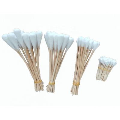 China Cleaning Cotton Swab Supplier 6 Inch Large Cotton Swabs zu verkaufen