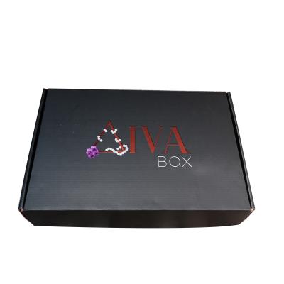 China Recyclable Custom Logo Foldable Corrugated Small Carton Box for sale