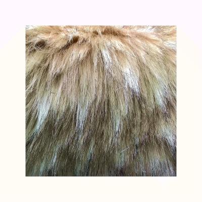 China Toy Top Quality And Low Price Super Soft Long Hair Curly Luxury Long Hair Fur For Coat for sale