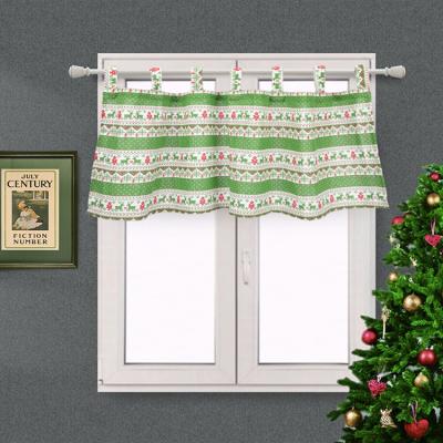 China Insulated Bindi Cortina De Cocina Short Courtain Printed Canvas Drapes Kitchen Window Curtain for sale