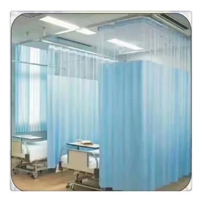 China Wholesale Fire Retardant Blackout Anti Bacterial Medical Mesh Cubic Curtain For Hospital for sale