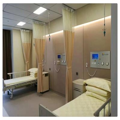 China High quality flame retardant anti bacterial blackout medical cubic mesh disposable curtain for hospital for sale