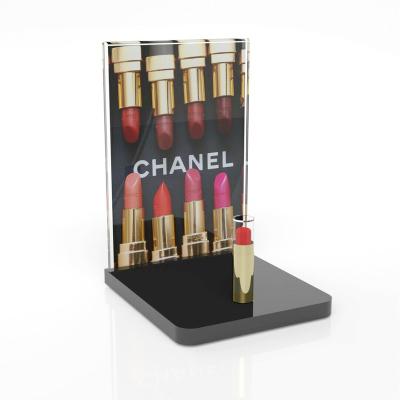 China Morden Shopping Mall Counter Top Makeup Product Lipstick Display Stand Acrylic Display for sale