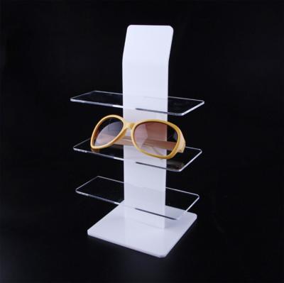 China Modern Promotional Clear Acrylic Display Stand Glasses Show Rack Sunglass Stand Display for sale